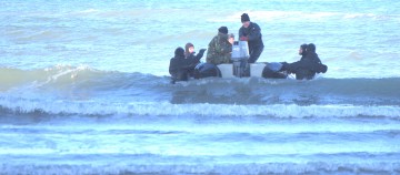 A fost la un pas să se înece în mare